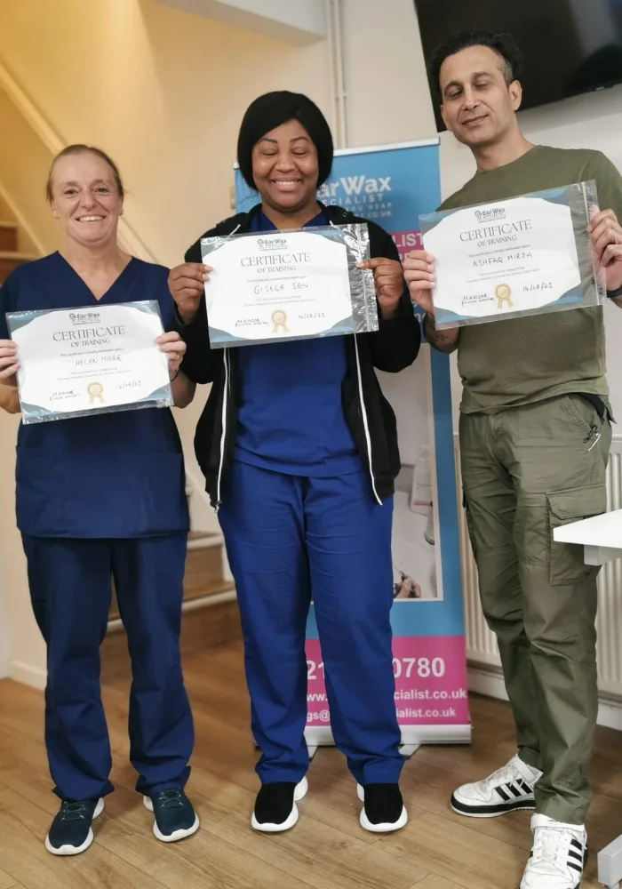 Ear Wax Removal Training Course Success Stories Image